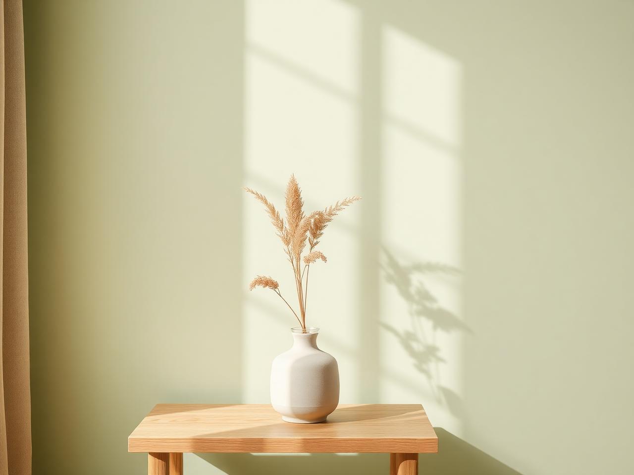 A quiet, calming corner of the studio